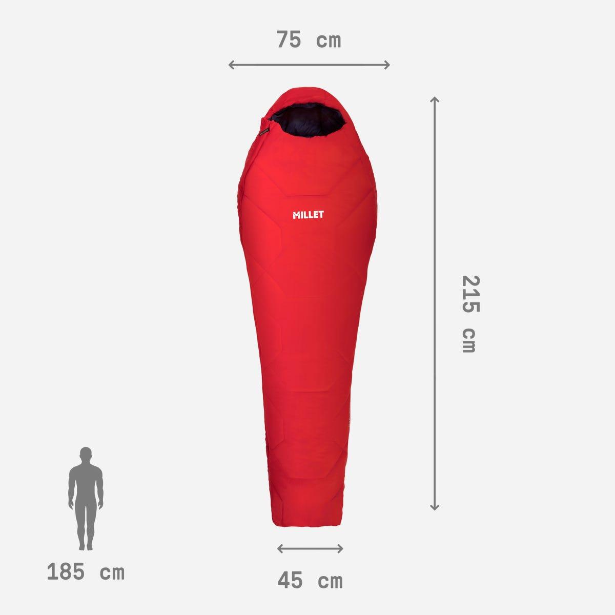 Sacco a pelo Trekking Unisex  BAIKAL 1500 4/4