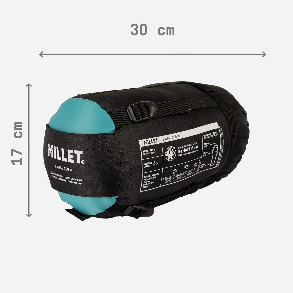 Sac de couchage Randonnée Femme BAIKAL 750 Droit 5/5