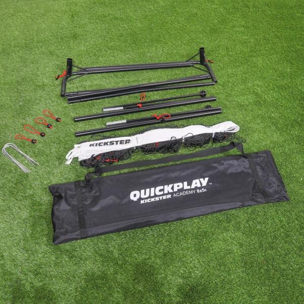 Bramka do piłki nożnej Quickplay Kickster Academy 8x5' 240x150 cm składana