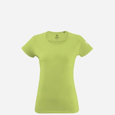 T-shirt wandelen voor dames hiking jacquard