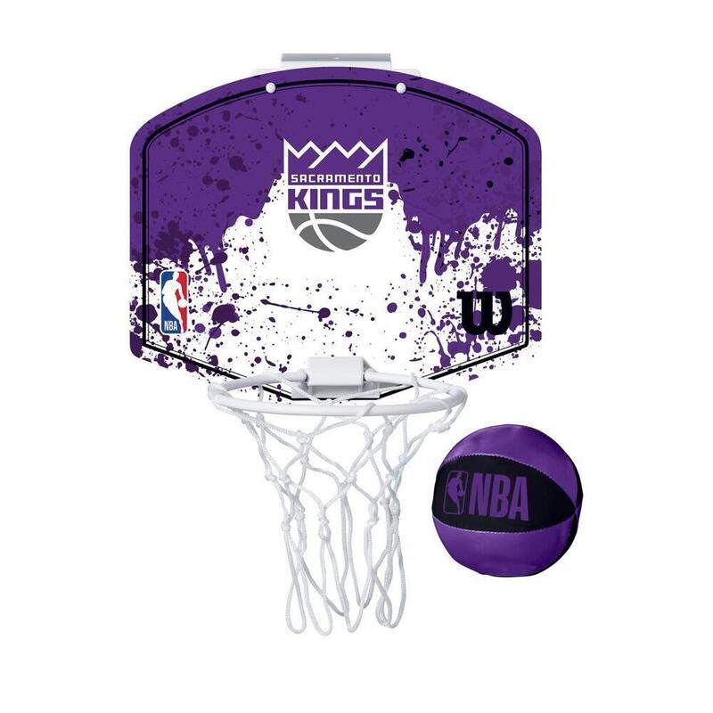 Wilson NBA Mini-Basketballkorb der Sacramento Kings