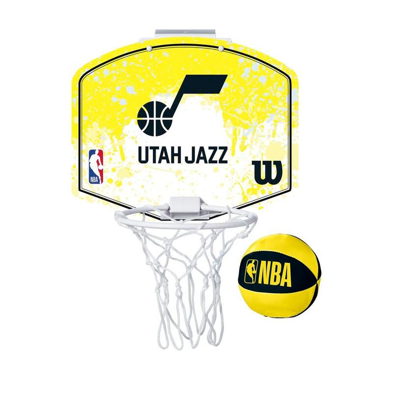 Wilson NBA Mini-Basketballkorb der Utah Jazz