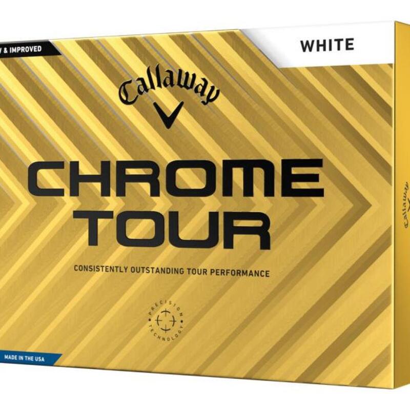 Callaway Chrome Tour Doos met 12 Golfballen