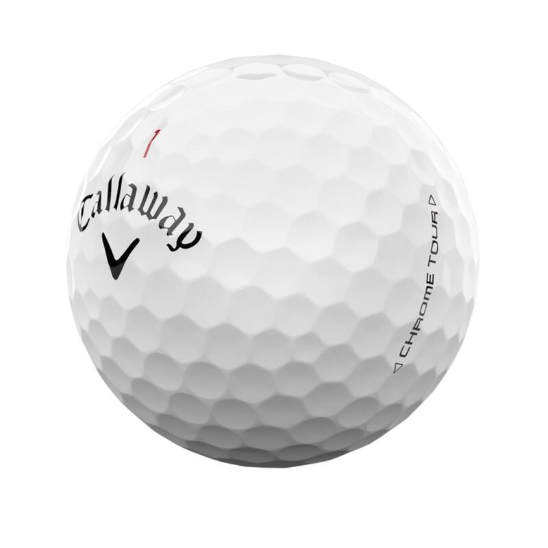 Boite de 12 Balles de Golf Callaway Chrome Tour