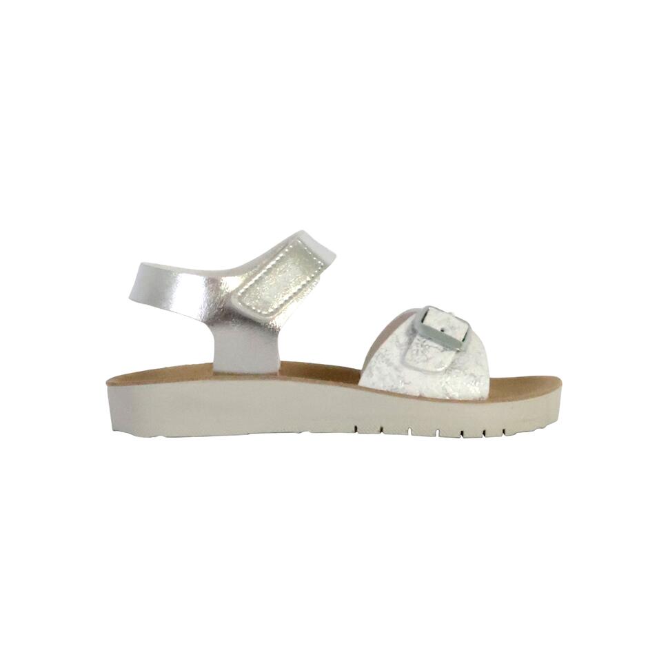 Sandały GEOX J SANDAL COSTAREI GI Srebrny