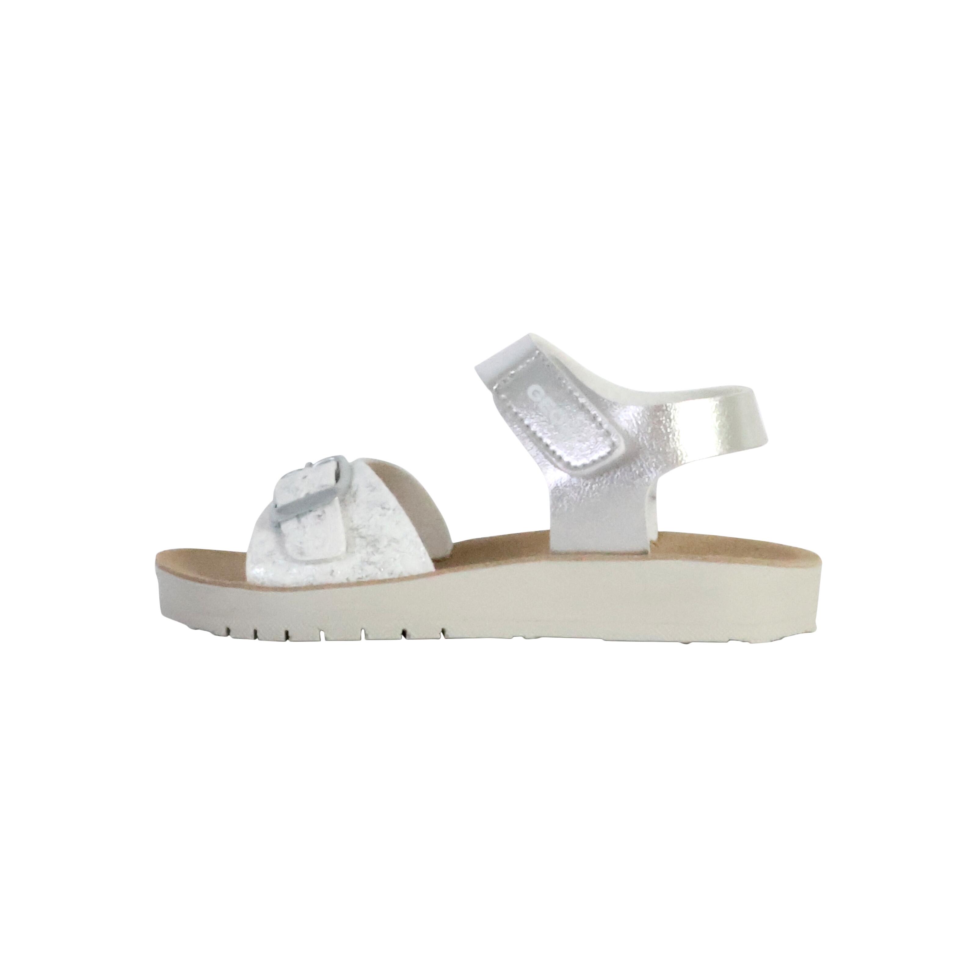 Geox modelo j sandal costarei gi cor silver