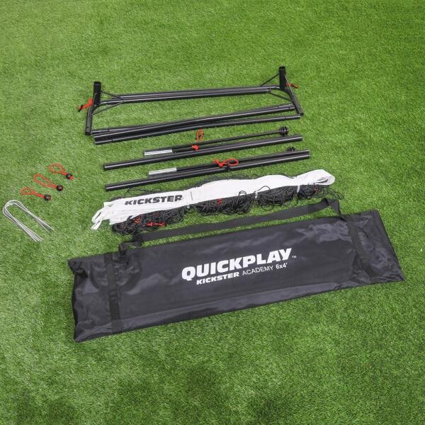 Bramka do piłki nożnej Quickplay Kickster Academy 6x4' 180x120 cm składana 4/7