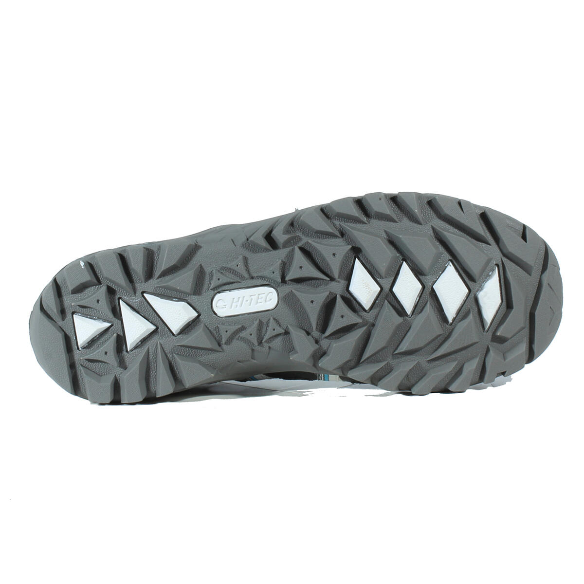 Sandálias de trekking fechadas Hi-Tec PAMPA para mulher em cinzento 6/7