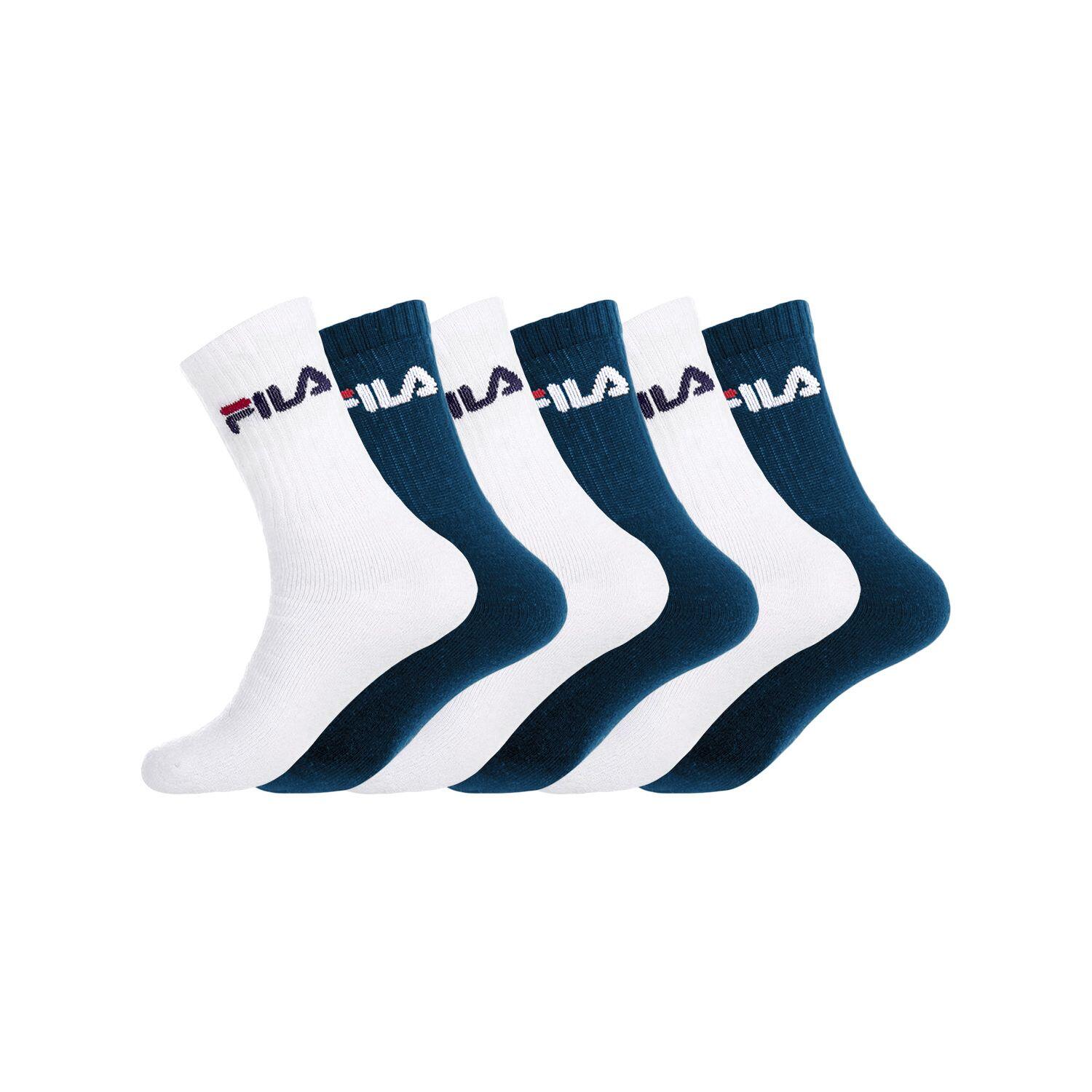 Fila - Lot De 6 Paires De Chaussettes Homme - Chaussettes - Multicolore - 39/42 - Decathlon