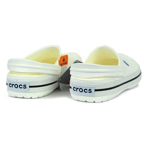 Slapi unisex Crocs Crocband, Alb