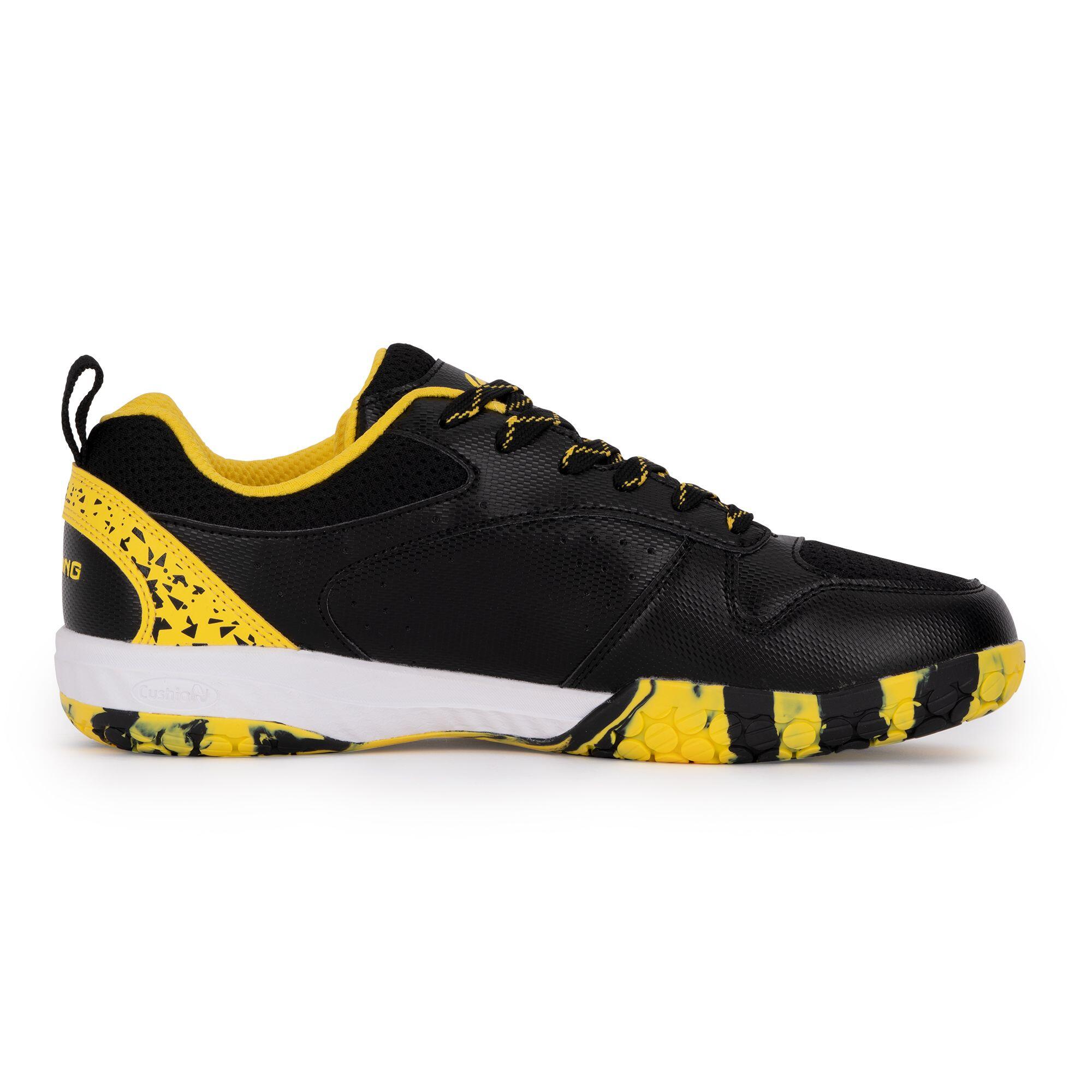 Ultra Power Non-Marking Unisex Badminton Shoes (Black/Yellow) Ultra Power Non-Marking Unisex Badminton Shoes (Black/Yellow)