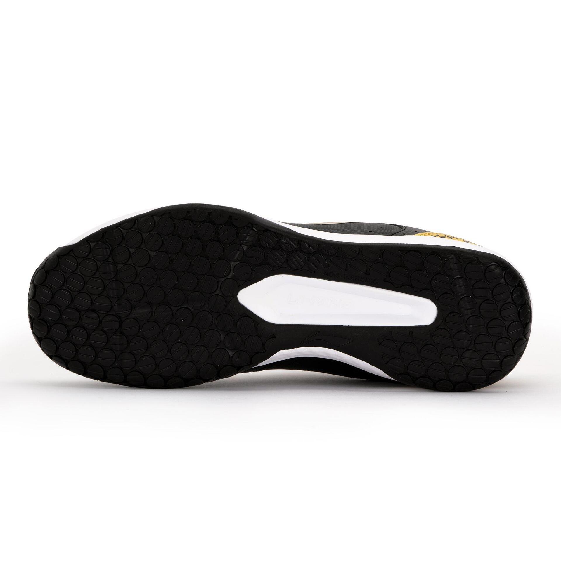 Ultra Power Non-Marking Unisex Badminton Shoes (Black/Gold)