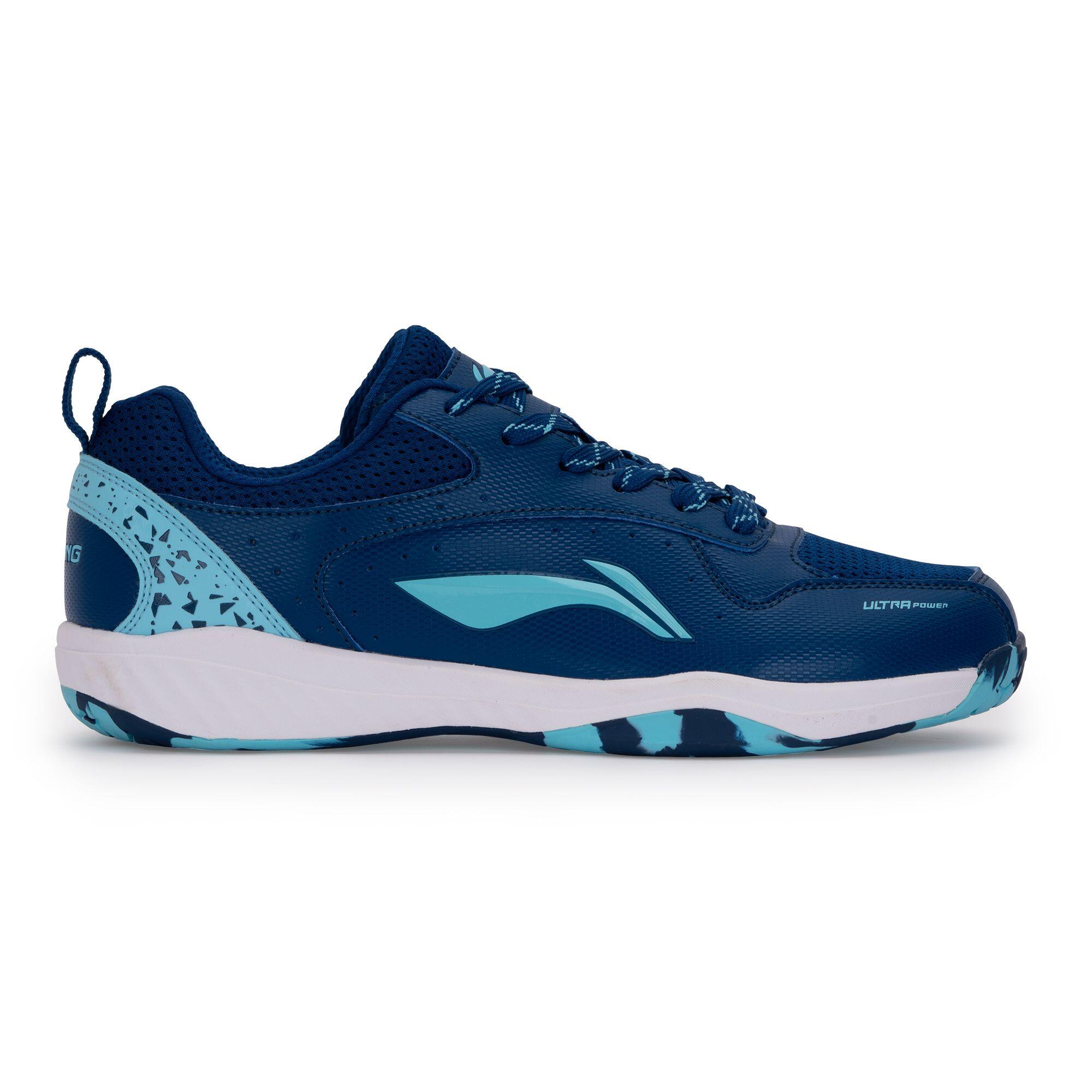 Ultra Power Non-Marking Unisex Badminton Shoes (Blue/Sea Blue)