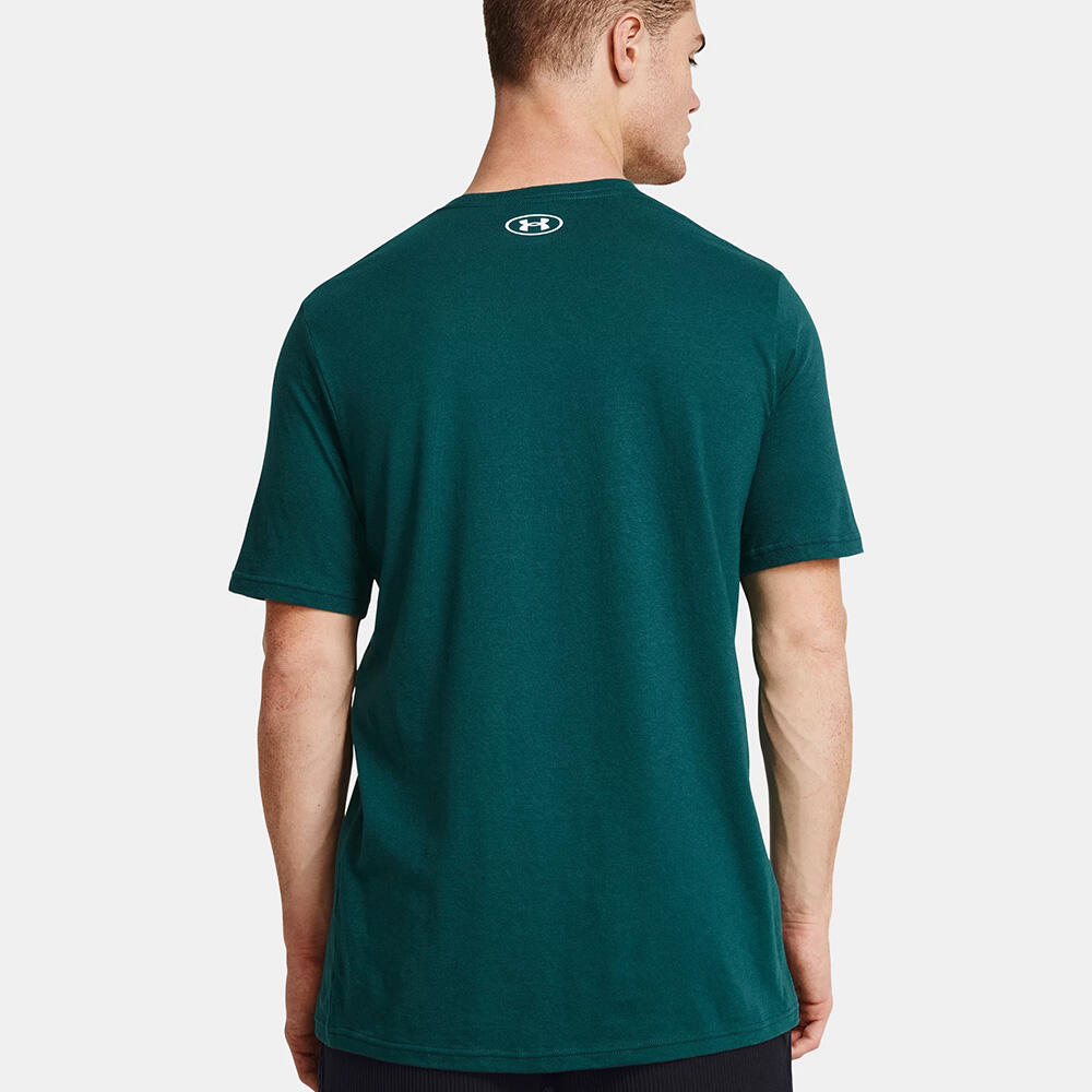 Under Armour T-shirt Mann Grün Ua Foundation 4/5