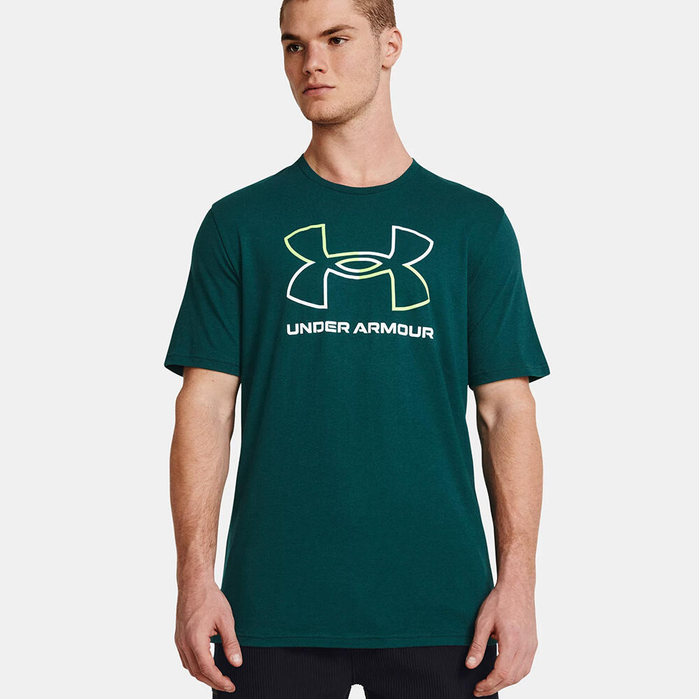 Under Armour T-shirt Mann Grün Ua Foundation 3/5