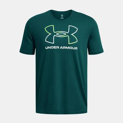 Maglietta Under Armour Green Ua Foundation Da Uomo