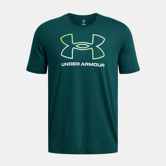 Maglietta Under Armour Green Ua Foundation Da Uomo