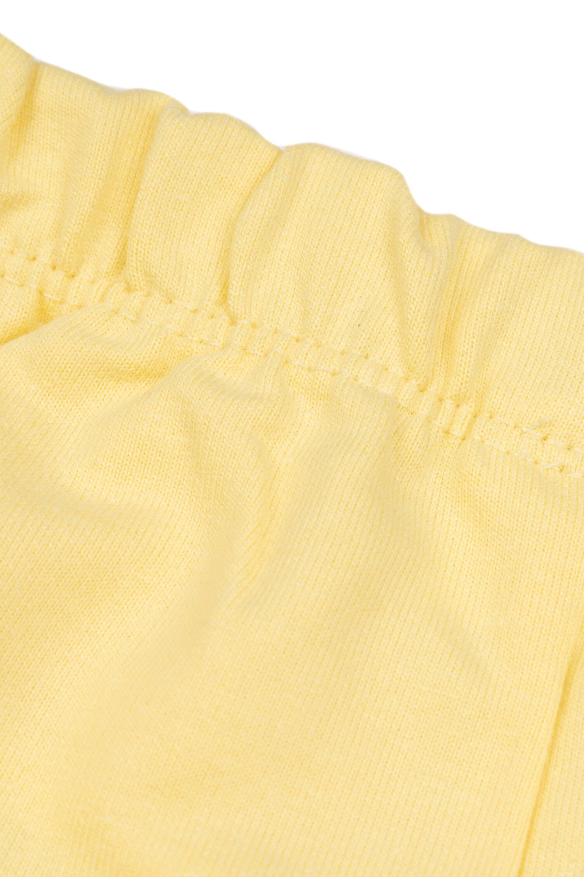 Calça de moletom amarela para bebê 3/5