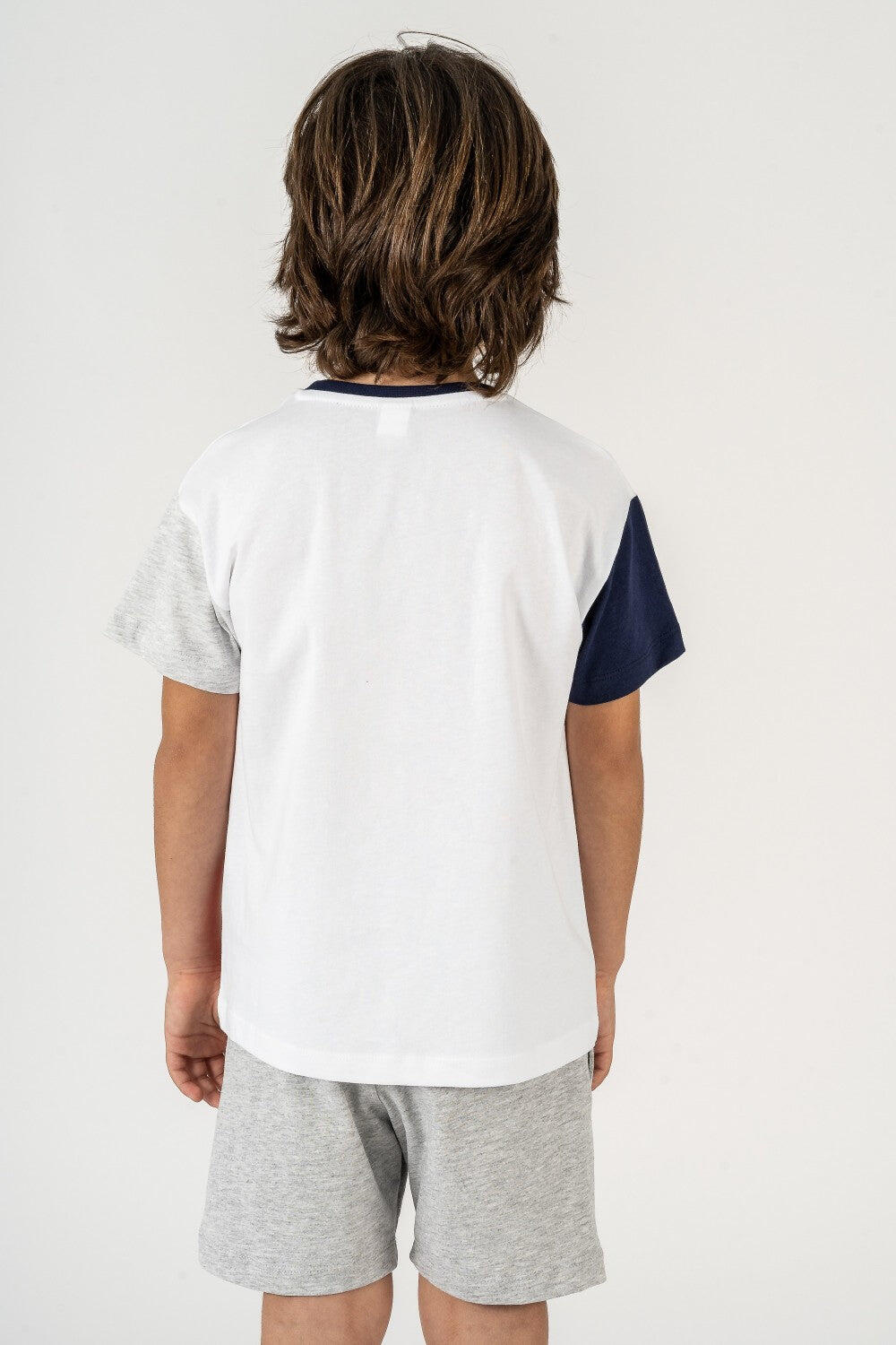 Camiseta de manga comprida multicolorida para 3/5