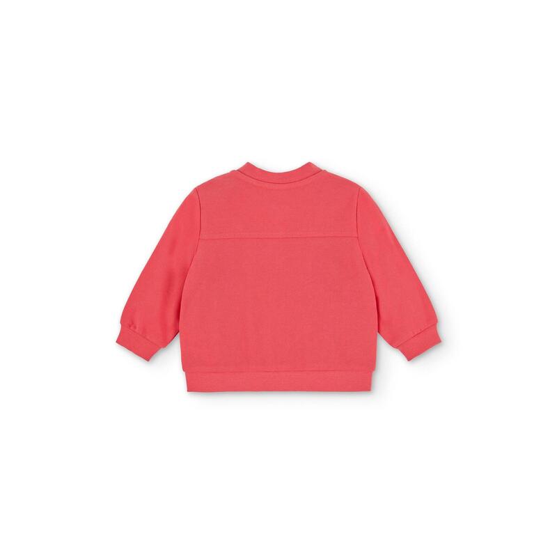 Sudadera cremallera Bebés Charanga rojo