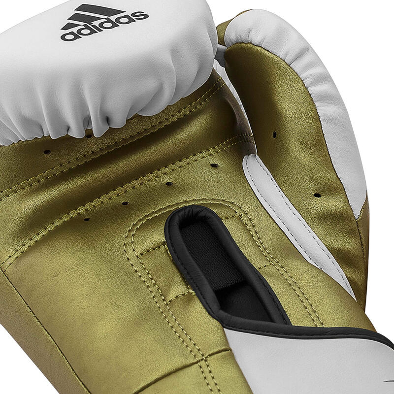 Adidas Gant de boxe « Speed Tilt 350V », 12 oz., Blanc-or