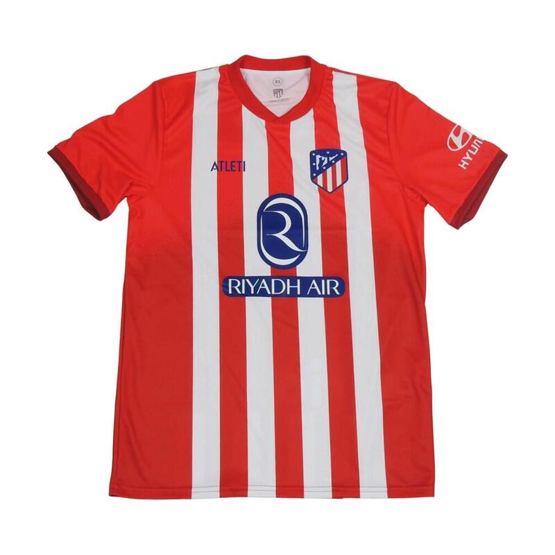 Camiseta Atlético Madrid Adulto 1ª Equipación Réplica Oficial Griezmann 23/24