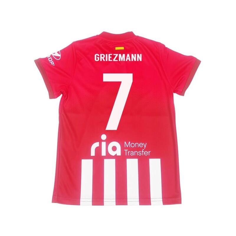 Camiseta Atlético Madrid Adulto 1ª Equipación Réplica Oficial Griezmann 23/24