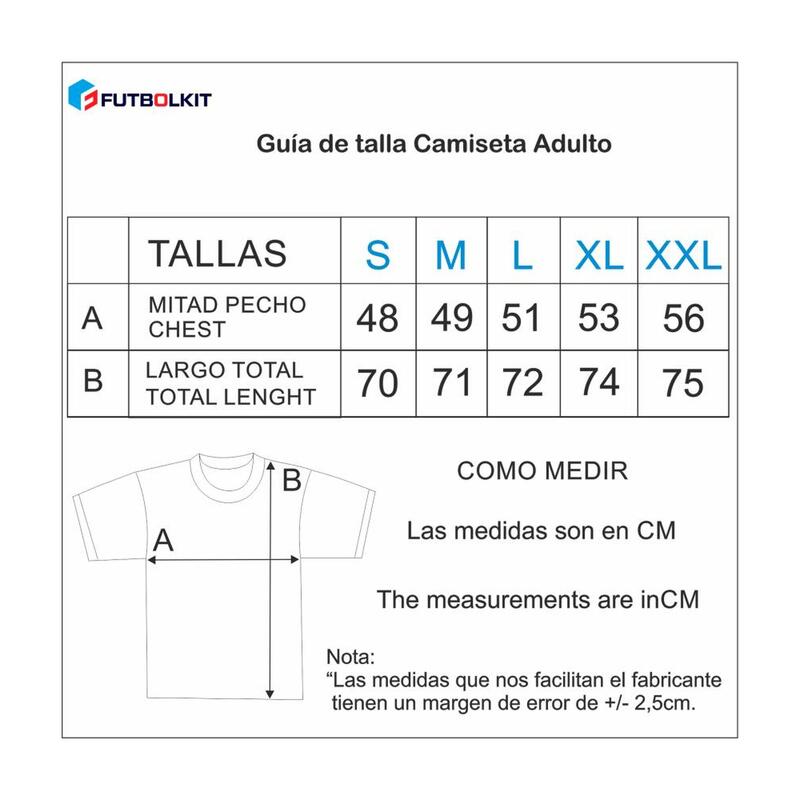 Camiseta Atlético Madrid Adulto 1ª Equipación Réplica Oficial Griezmann 23/24