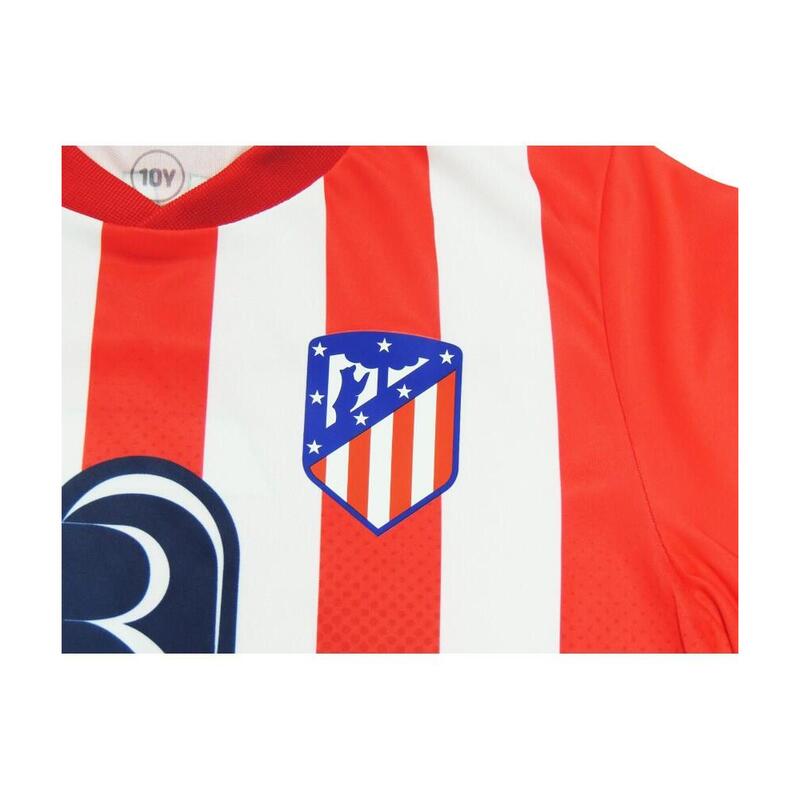 Camiseta Fútbol Atlético Madrid 1ª Equipación Sin Dorsal Réplica Oficial 23/24