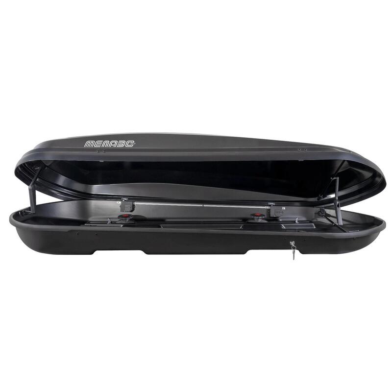 Cutie portbagaj Menabo Diamond 500 Black, 209x79x36cm