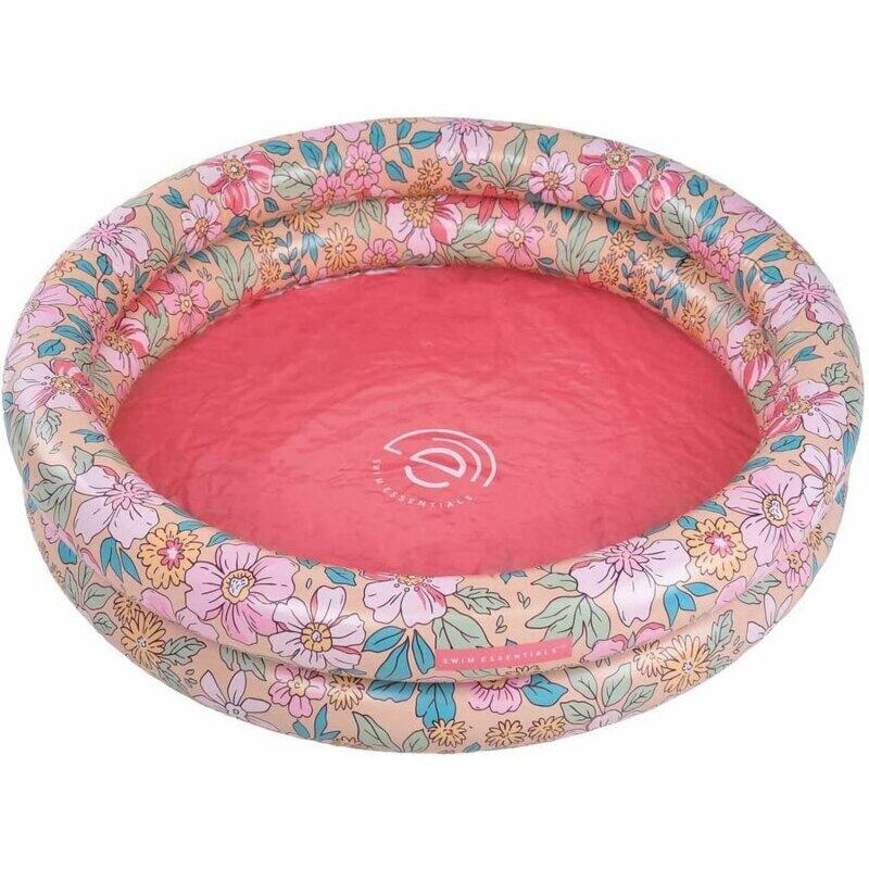 Swim Essentials Swimming Pool 100 cm Blume 100 x 17 cm