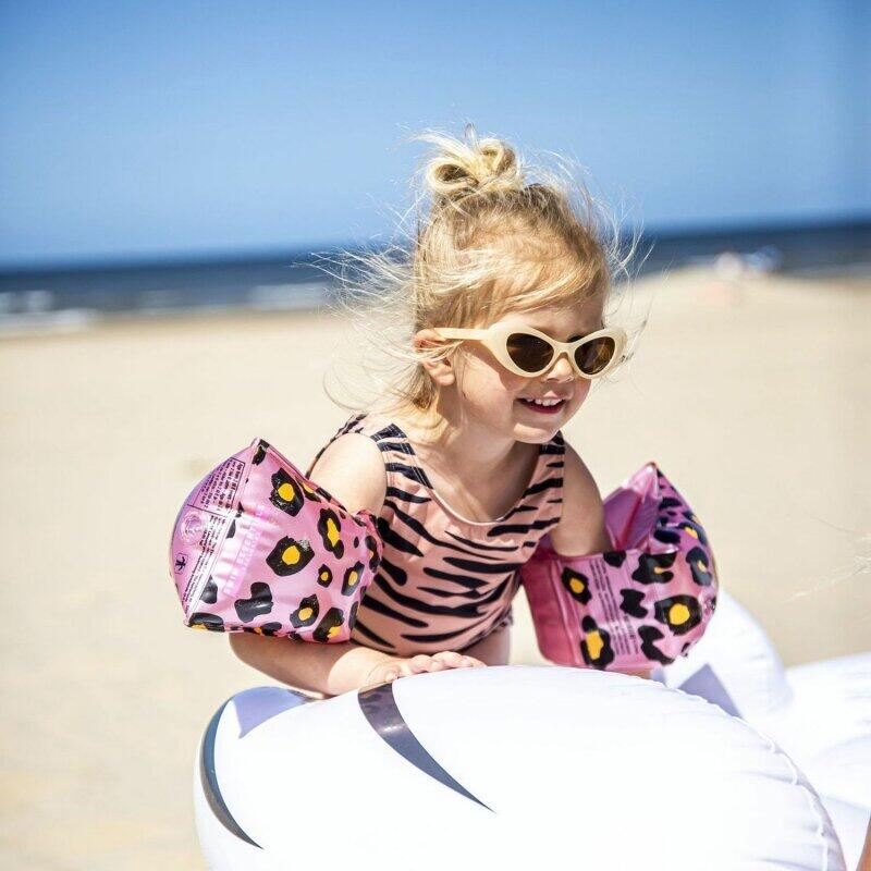 Swim Essentials | Bouées 2-6 ans | Rose Gold Leopard