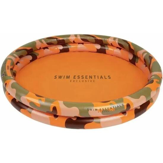 Piscine pour enfants gonflable imprimé camouflage forêt diamètre 100 cm