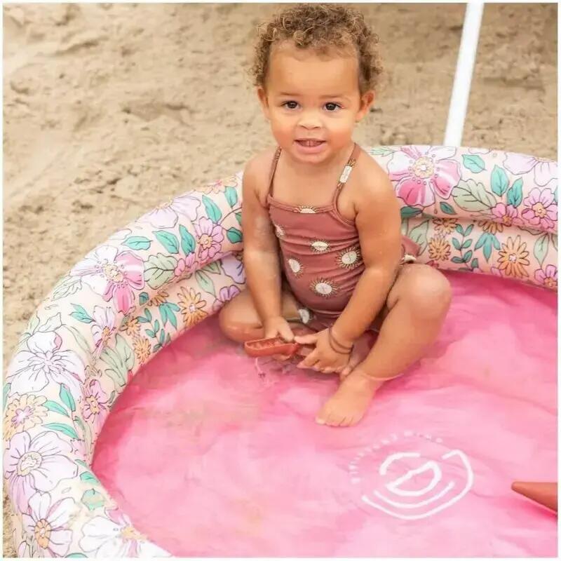 Swim Essentials Swimming Pool 100 cm Blume 100 x 17 cm 2/7