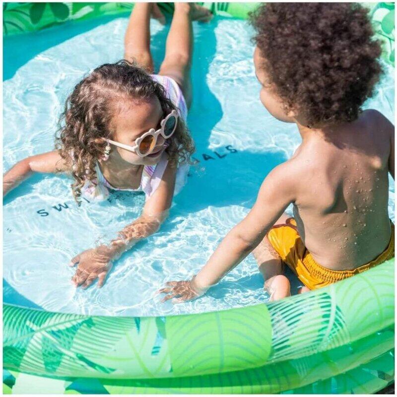 Natation  Piscine pour bébé 150cm  vert Tropical