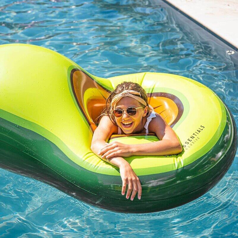 Swim Essentials | Materassino Tropicale Avocado incl. Pallone gonfiabile 7/7