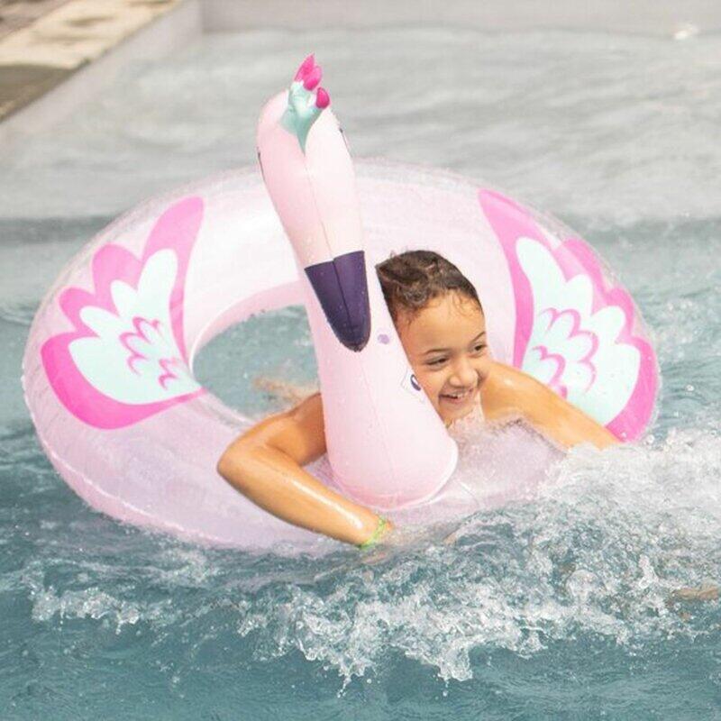 Swim Essentials | Roze Dier Flamingo Zwemband Ø 95 cm 3/4