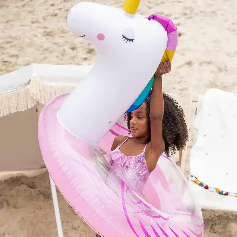Swim Essentials Schwimmring 104 cm Einhorn 3/7