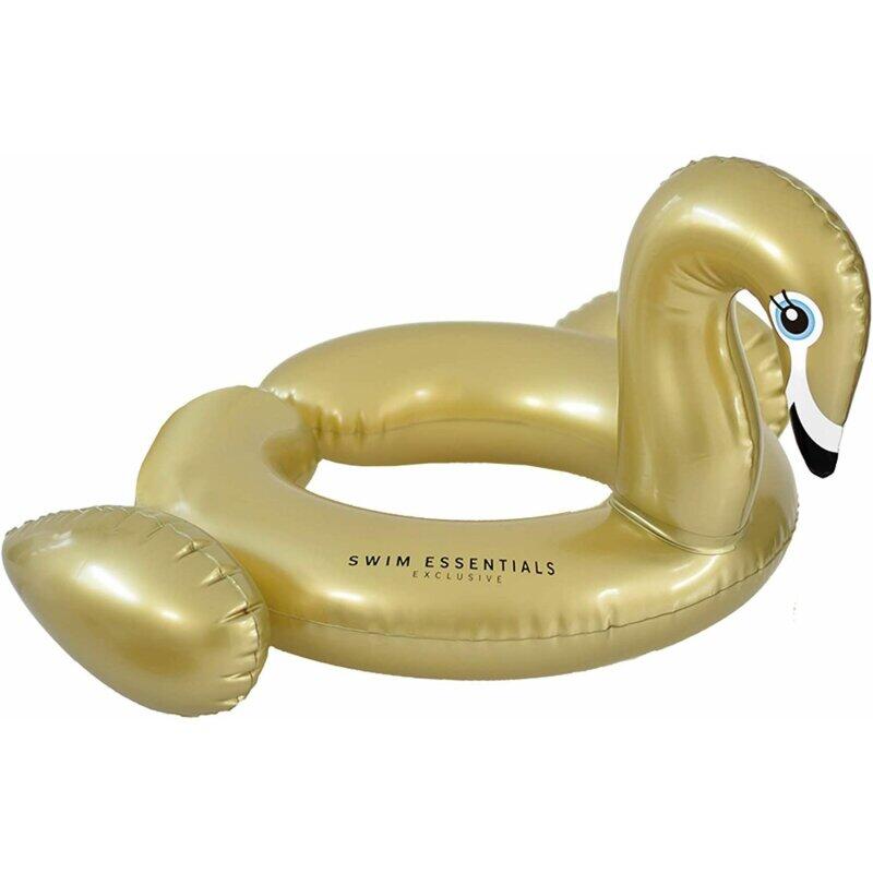 Schwimmen  Schwimmring 56cm  Splitring Gold Swan