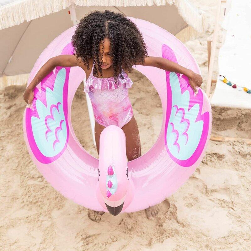 Swim Essentials | Roze Dier Flamingo Zwemband Ø 95 cm 4/4