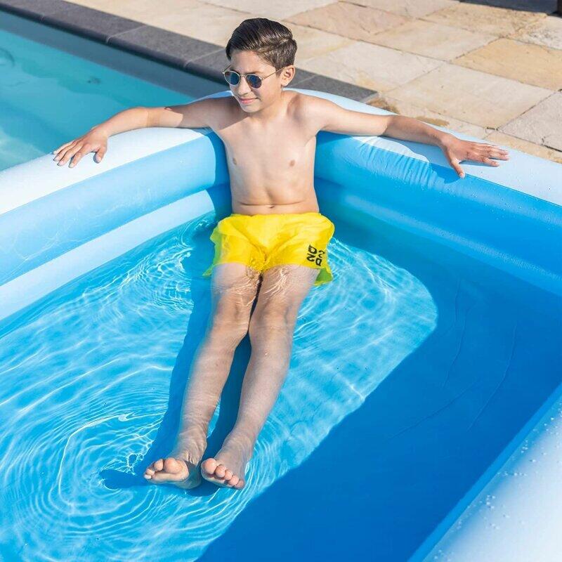 Swim Essentials Rechteckiger Swimming Pool 300 cm Blau 300 cm x 175 cm x 51 cm 2/5