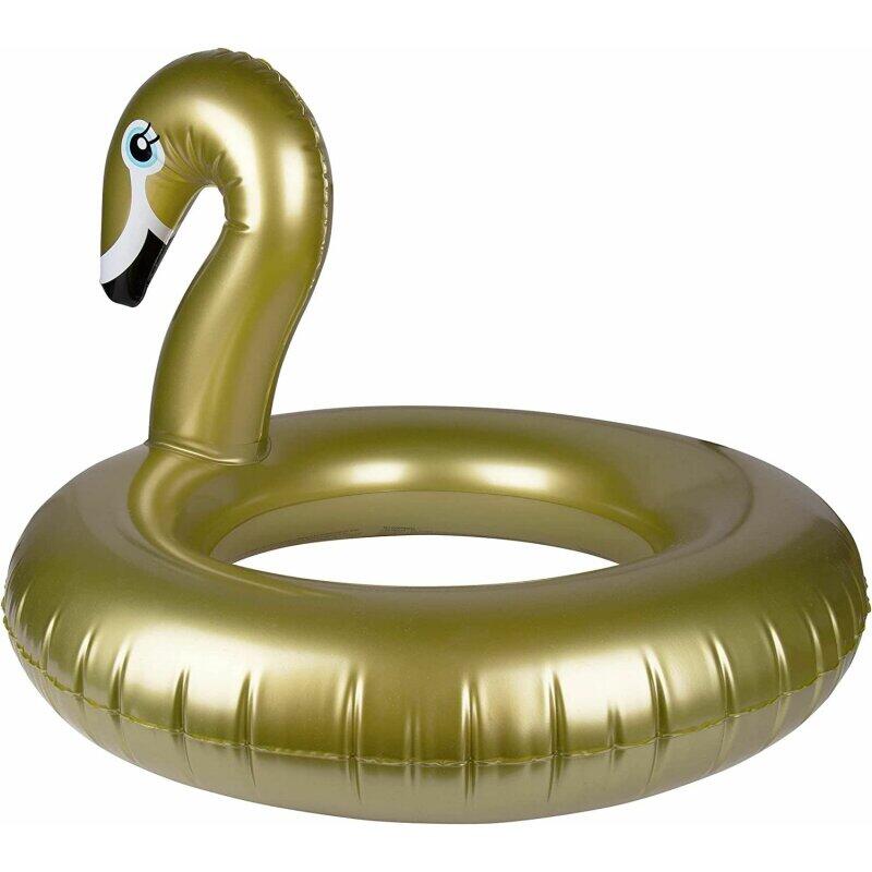 Schwimmen  Schwimmring 95cm  Gold Swan