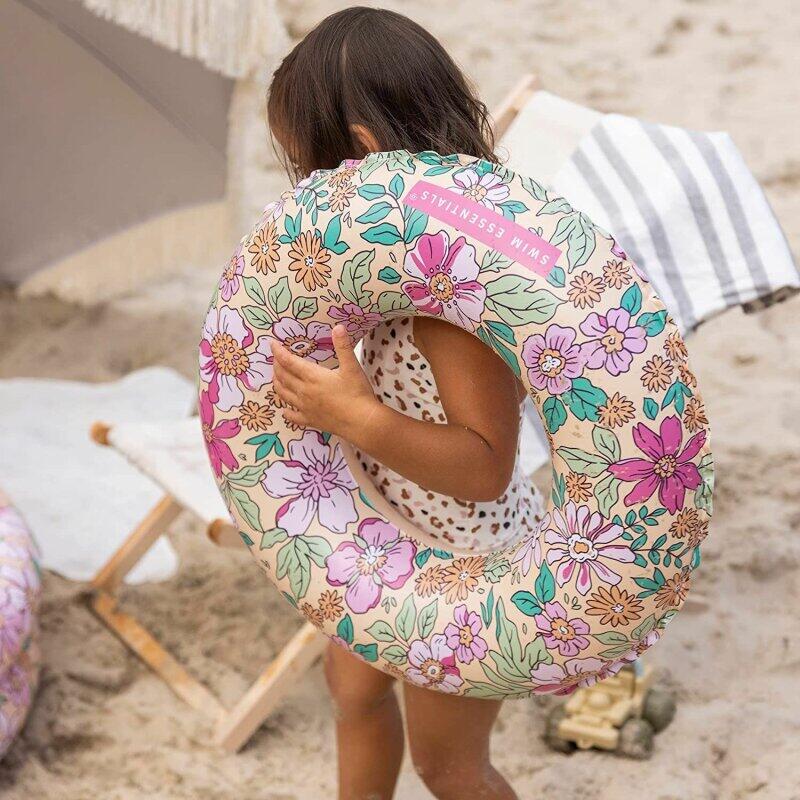 Bouée de natation Swim Essentials 55 cm Rose Blossom pour enfants 4/6