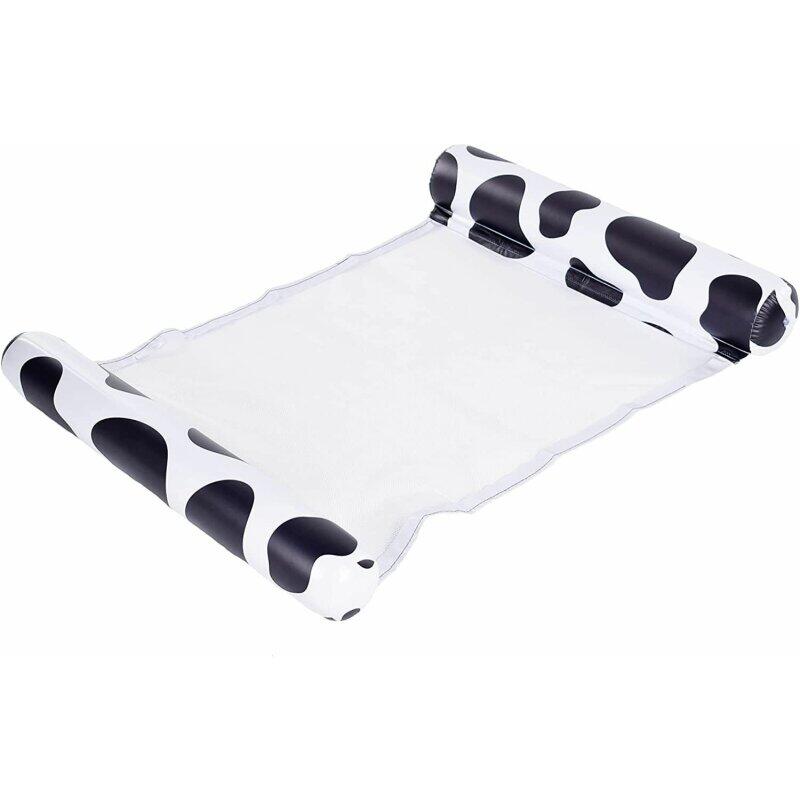 SWIM ESSENTIALS Swim Essentials Wasserhängematte Kuh Punkte 116 x 78 x 15 cm
