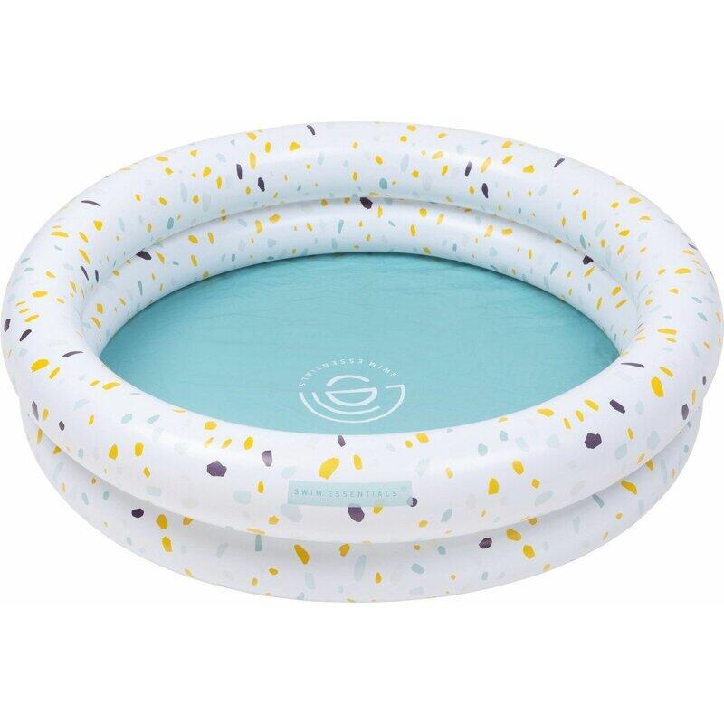 Swim Essentials Swimming Pool 100 cm Terrazzo Weiß 100 x 17 cm 2/7