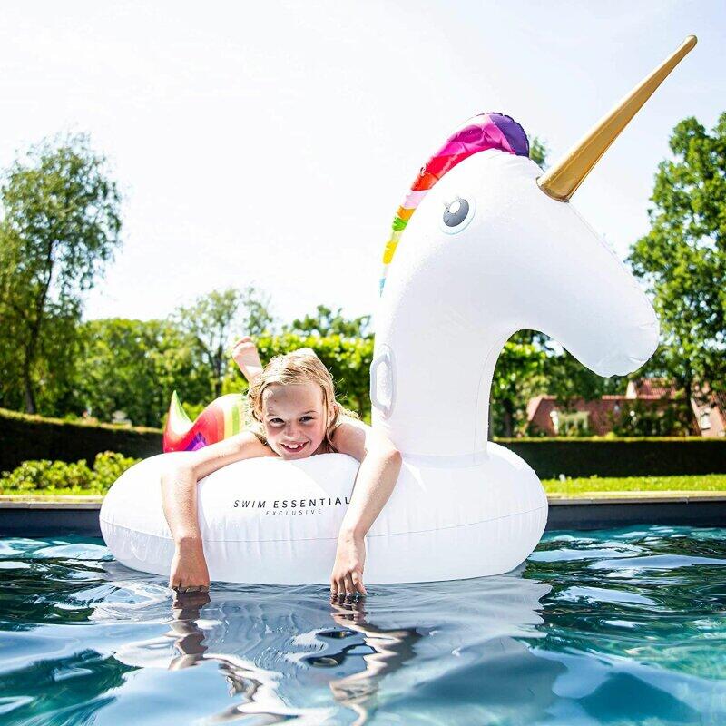 Swim Essentials Luxury Ride-on Einhorn 142x 137 x 97 cm 5/7
