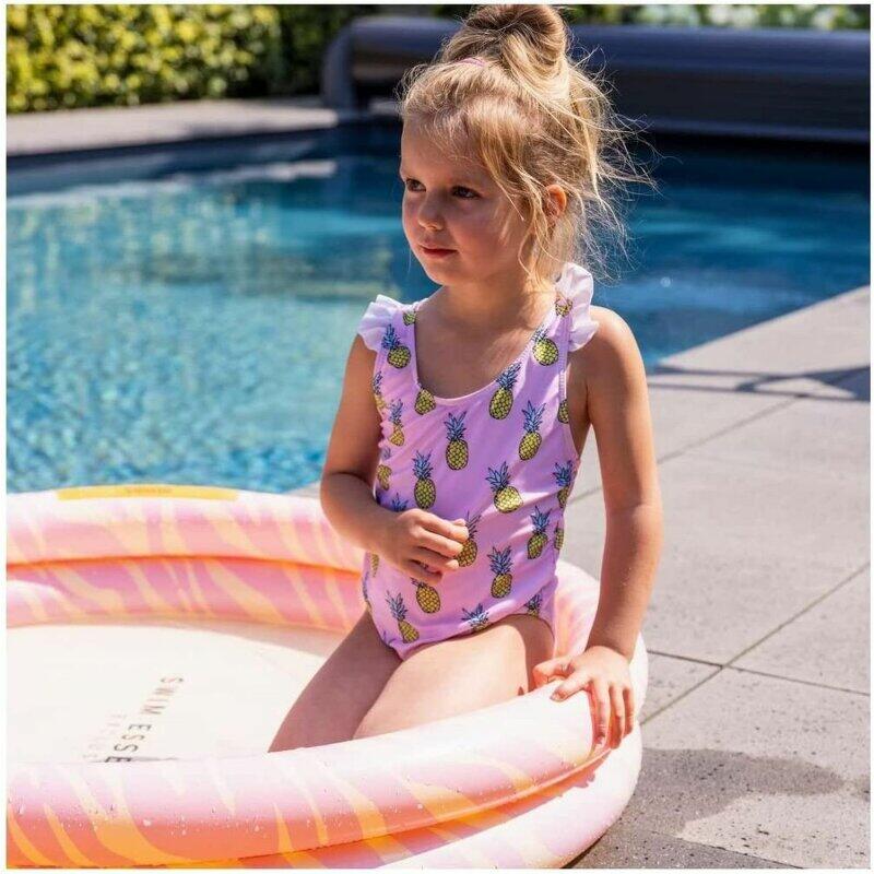 Swim Essentials | Piscina Panterato baby Ø 100 cm rosa 3/7