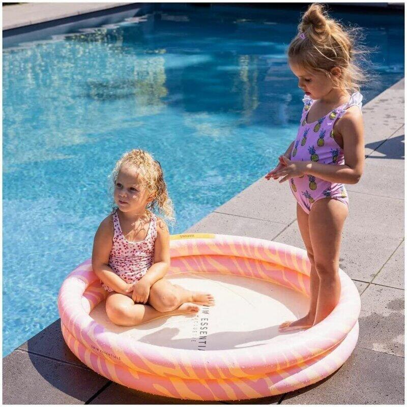 Swim Essentials | Piscina Panterato baby Ø 100 cm rosa 6/7