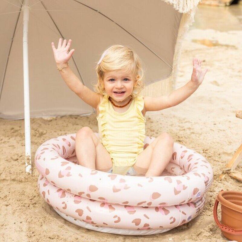 Swim Essentials Swimming Pool 60 cm Leopard Alt Pink 60 x 17 cm 4/7