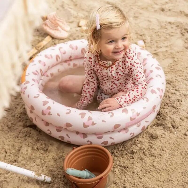 Swim Essentials Swimming Pool 60 cm Leopard Alt Pink 60 x 17 cm 2/7